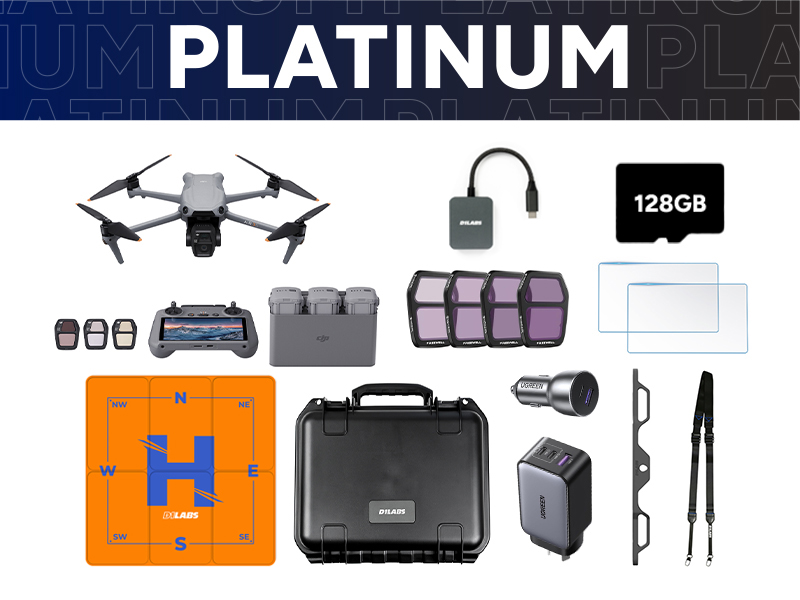DJI Air 3S Platinum Combo